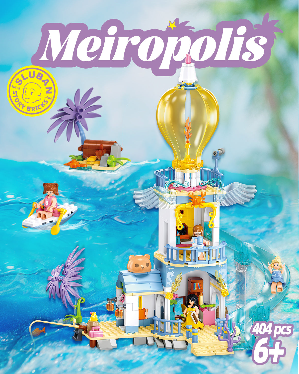 Sluban M38-B1174 Friends Beach House