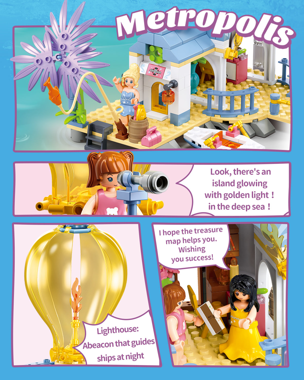 Sluban M38-B1174 Friends Beach House
