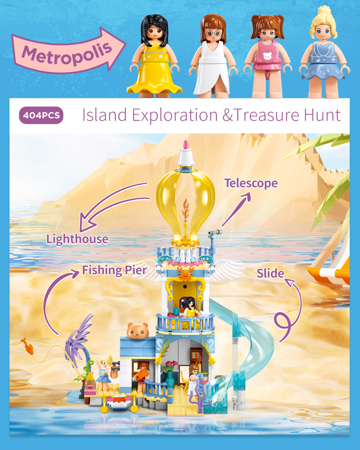 Sluban M38-B1174 Friends Beach House