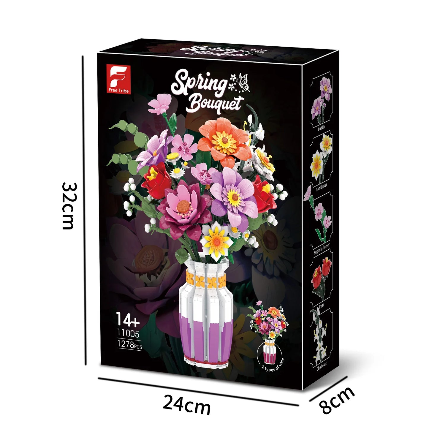 FreeTribe 11005 Spring Bouquet