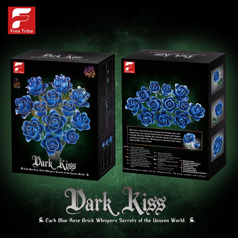 FreeTribe 11018 Blue Rose