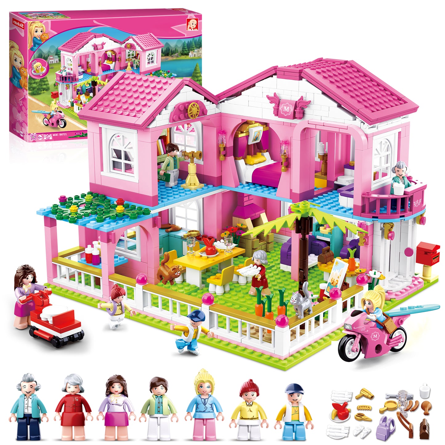 Sluban M38-B0721 Beach House