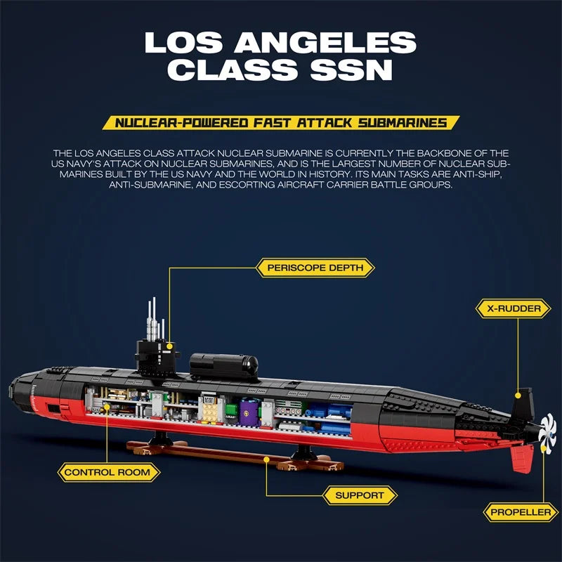 Reobrix 33049 Nuclear Submarine