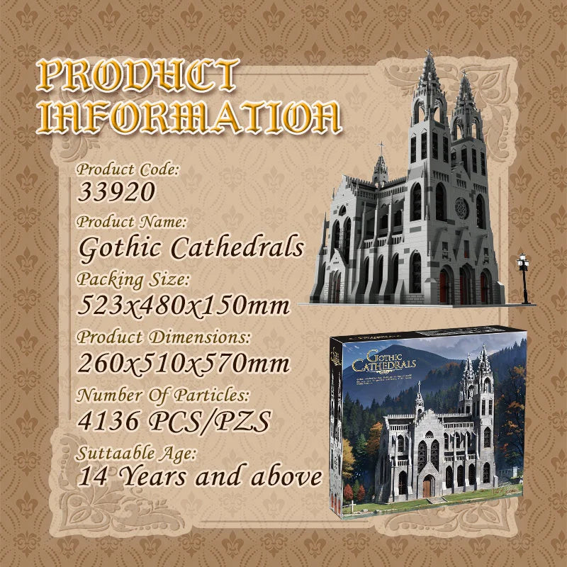 BAKA 33920 Gothic Cathedral