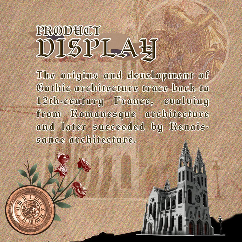 BAKA 33920 Gothic Cathedral