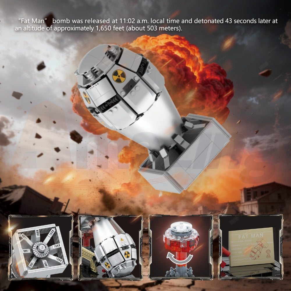 Other 45809 The Fat Man Atomic Bomb