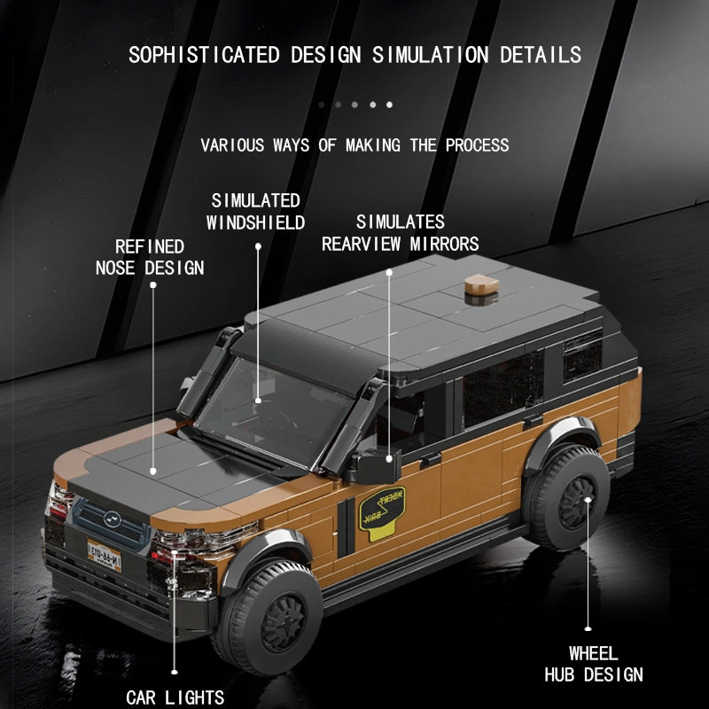 Xbert 66013 Real Traveller P400 Car