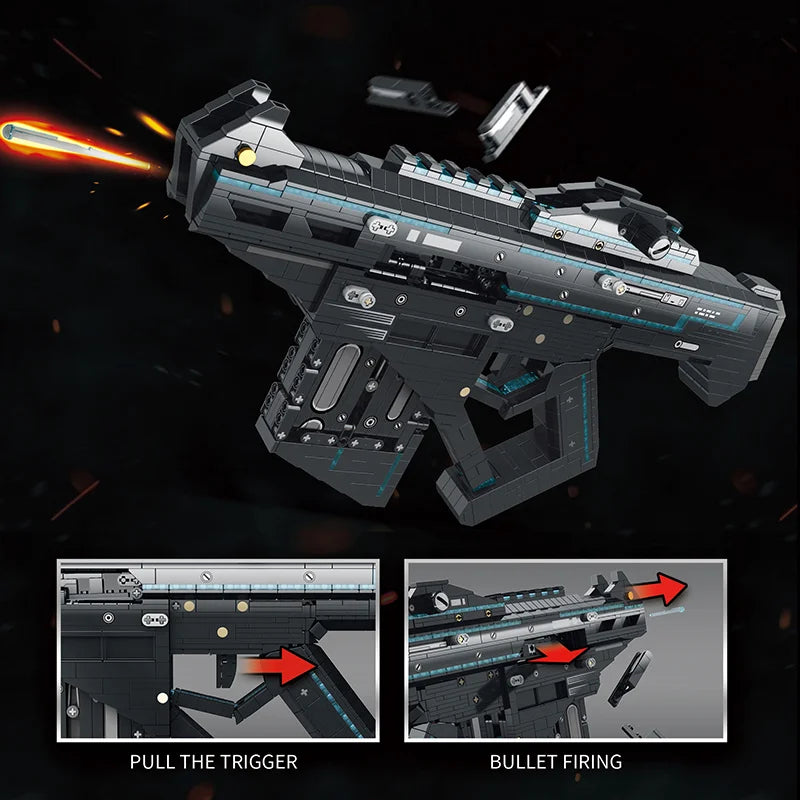 Reobrix 77007 Submachine Gun