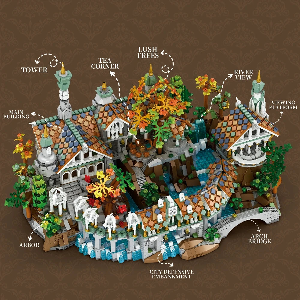 Reobrix 55015 Duskvale Sanctum The Lord of the Rings