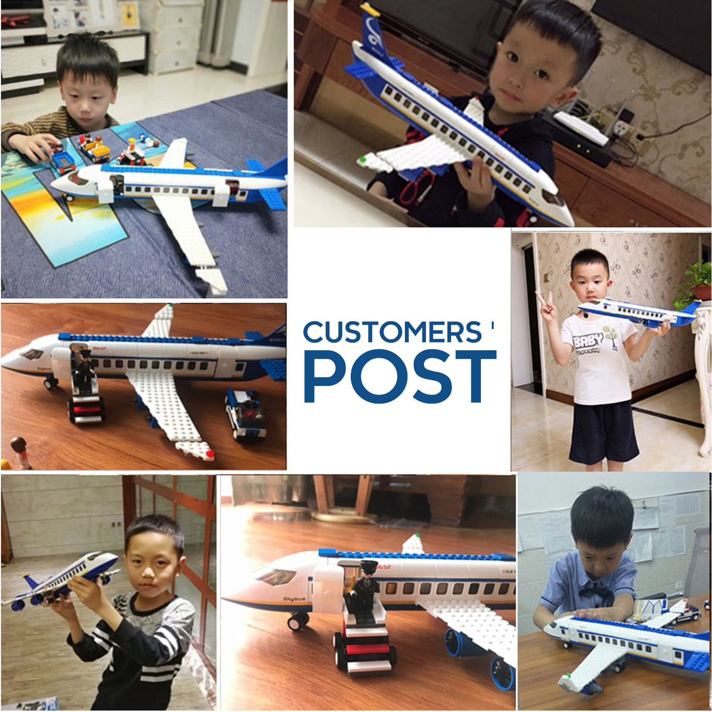 Sluban M38-B0366 City Passenger Airplane