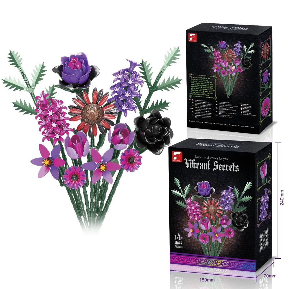 FreeTribe ZYBL-11027 The Gothic Floral Whisper