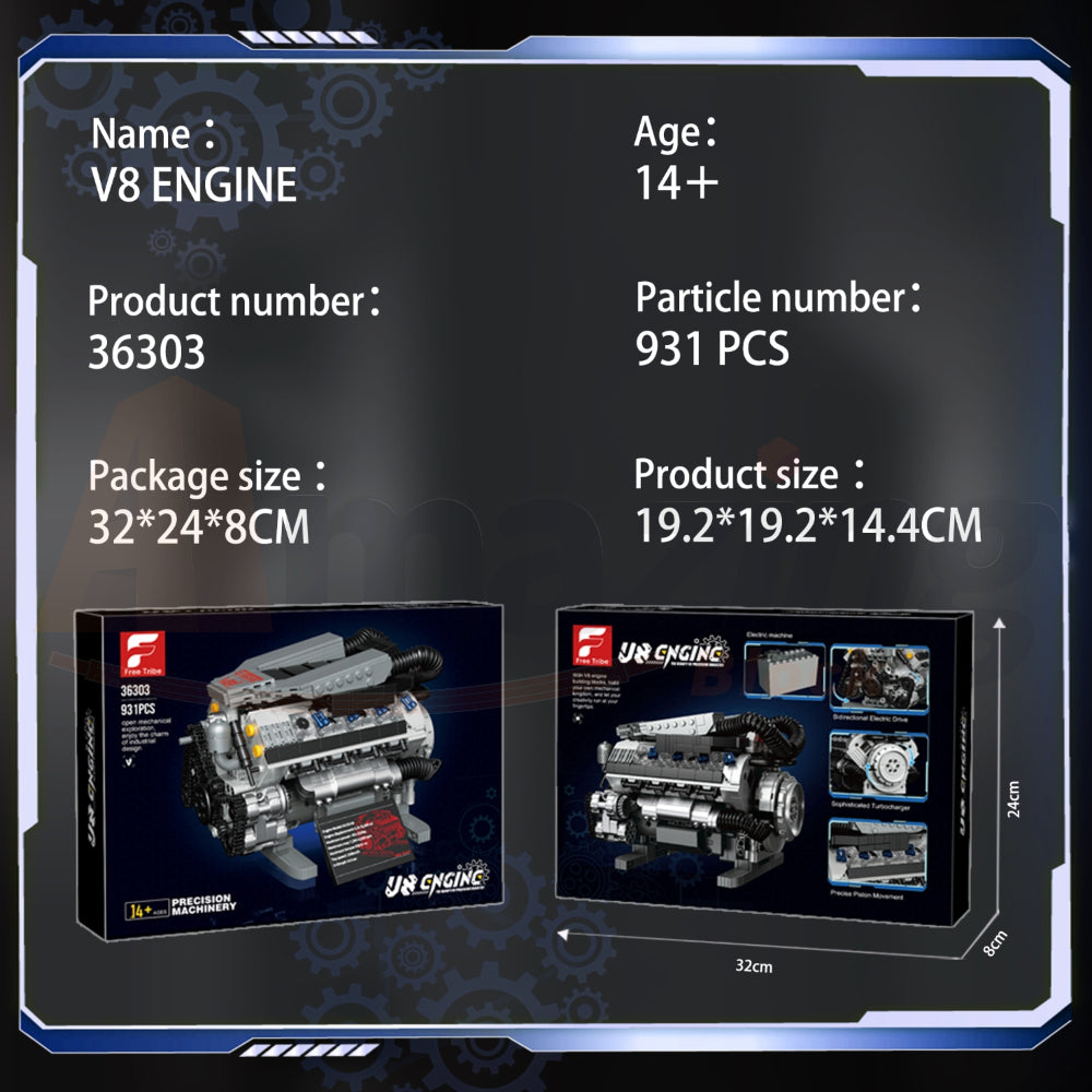 FreeTribe 36303 The V8 Engine
