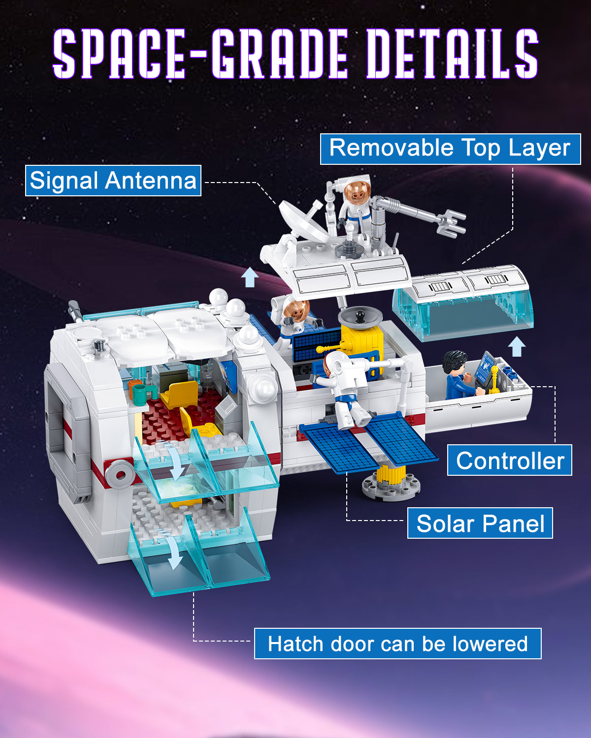 Sluban M38-B1201 City Space Station