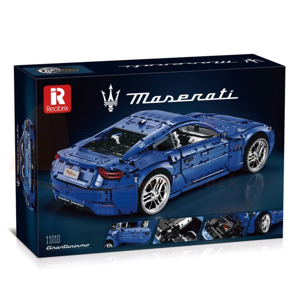 Reobrix 11010 The Maserati GranTurismo 110th Anniversary Edition (Static Model)