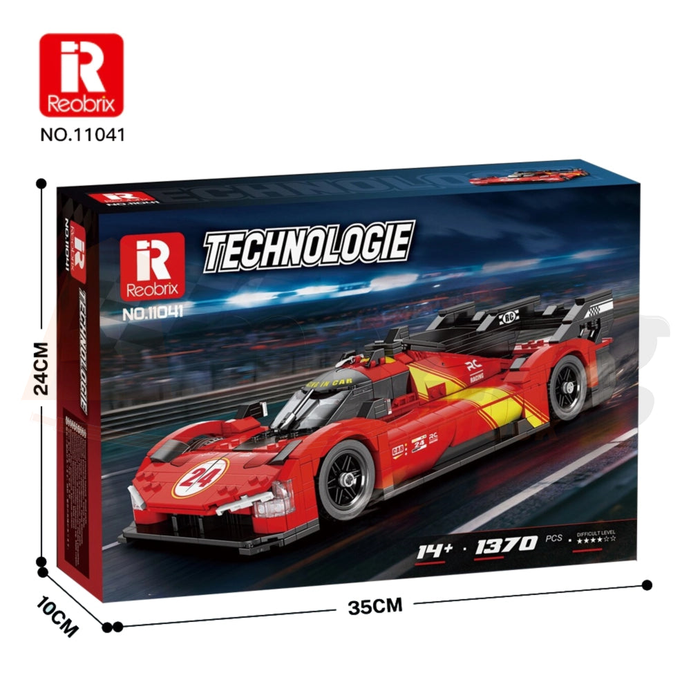 Reobrix 11041 1:16 The Red Supercar
