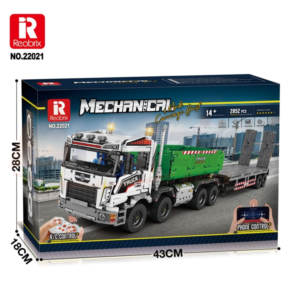 Reobrix 22021 The Hook-Lift Crane Truck