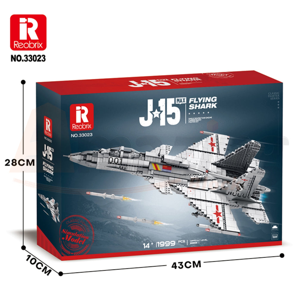 Reobrix 33023 The J-15 Flying Shark