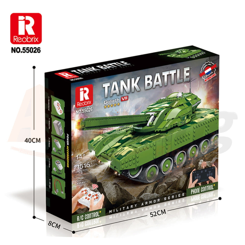 Reobrix 55026 The Tank Battle Goliath VII