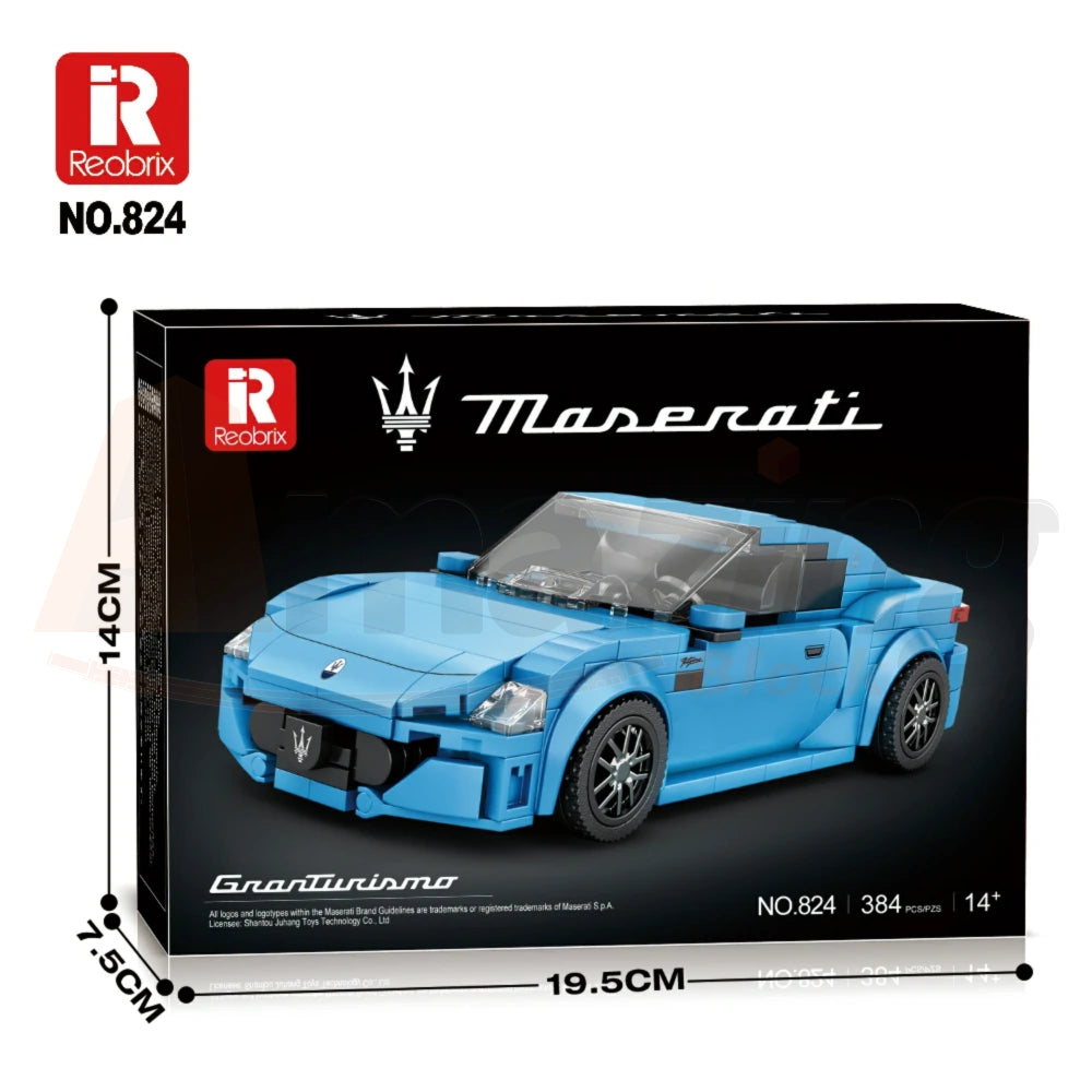 Reobrix 824 The Blue Maserati GranTurismo