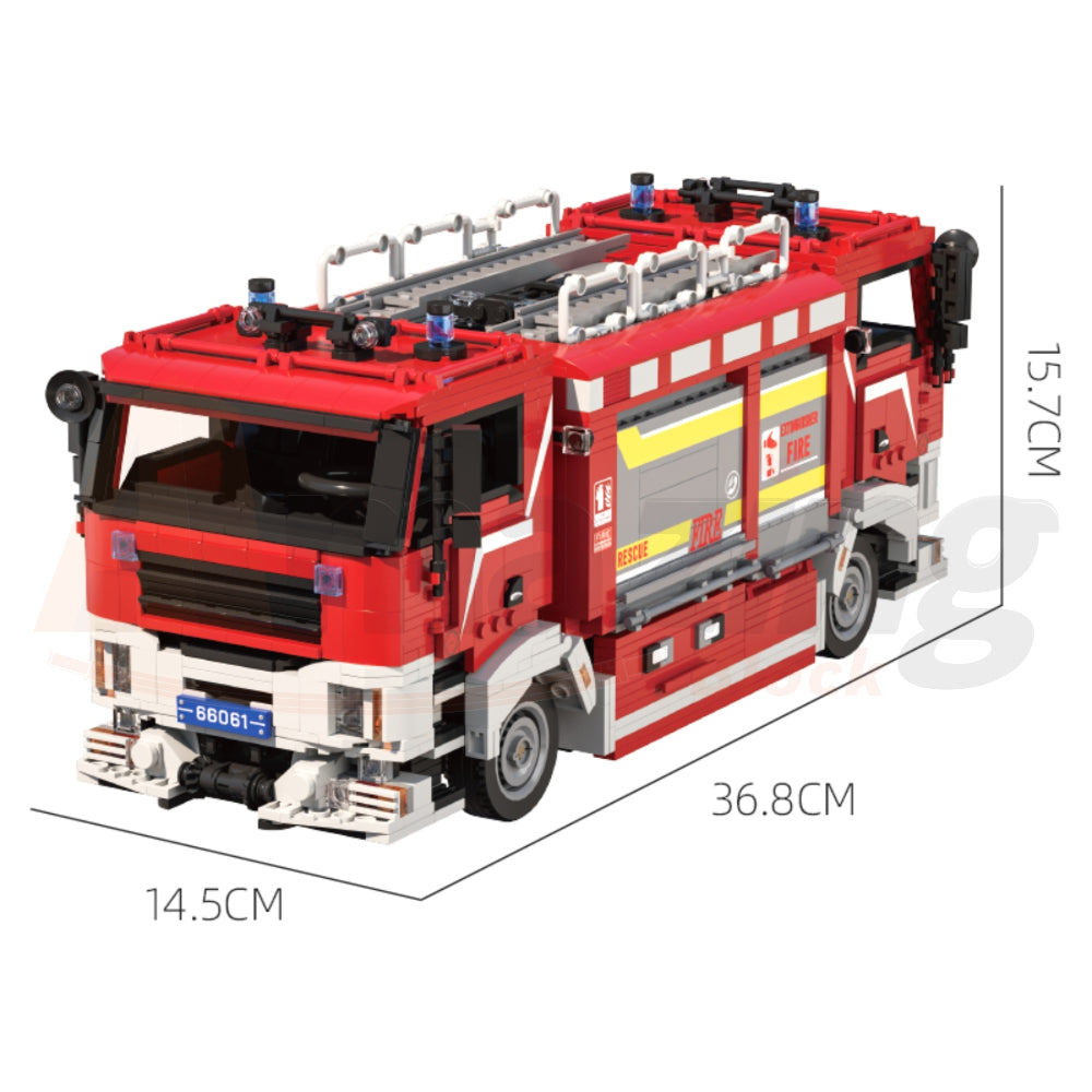 Xbert 66061 The Bidirectional Tunnel Fire-Rescue Vehicle
