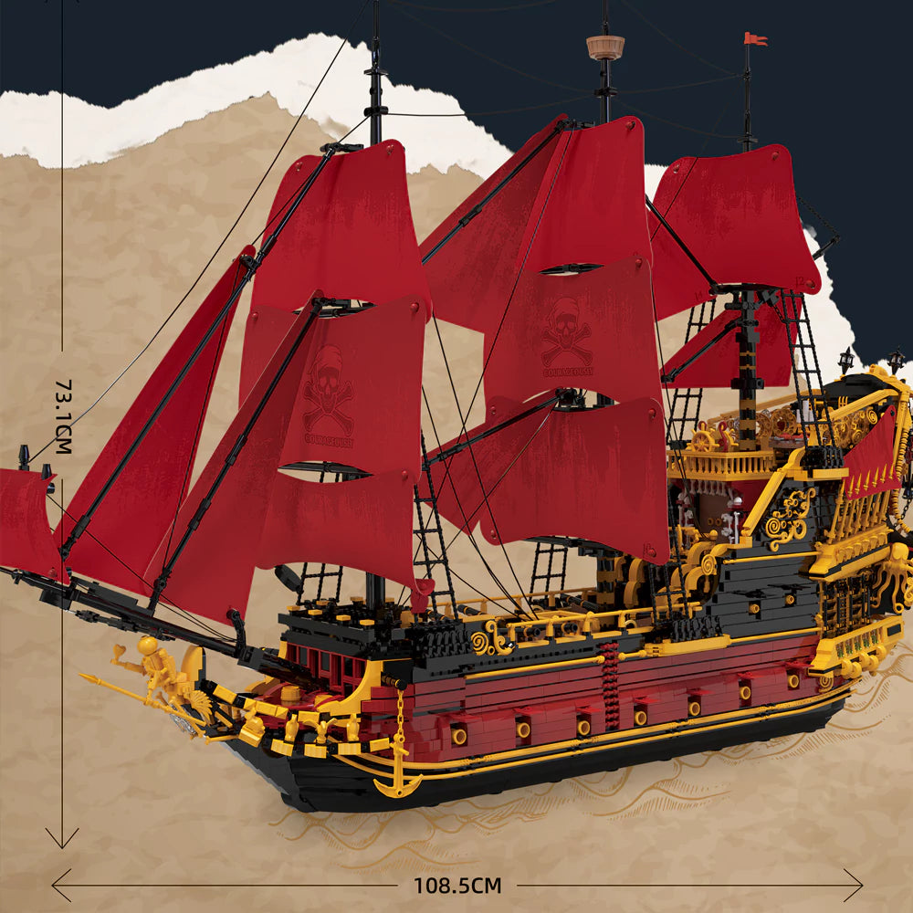 Reobrix 66049 Revenge Sailing Ship