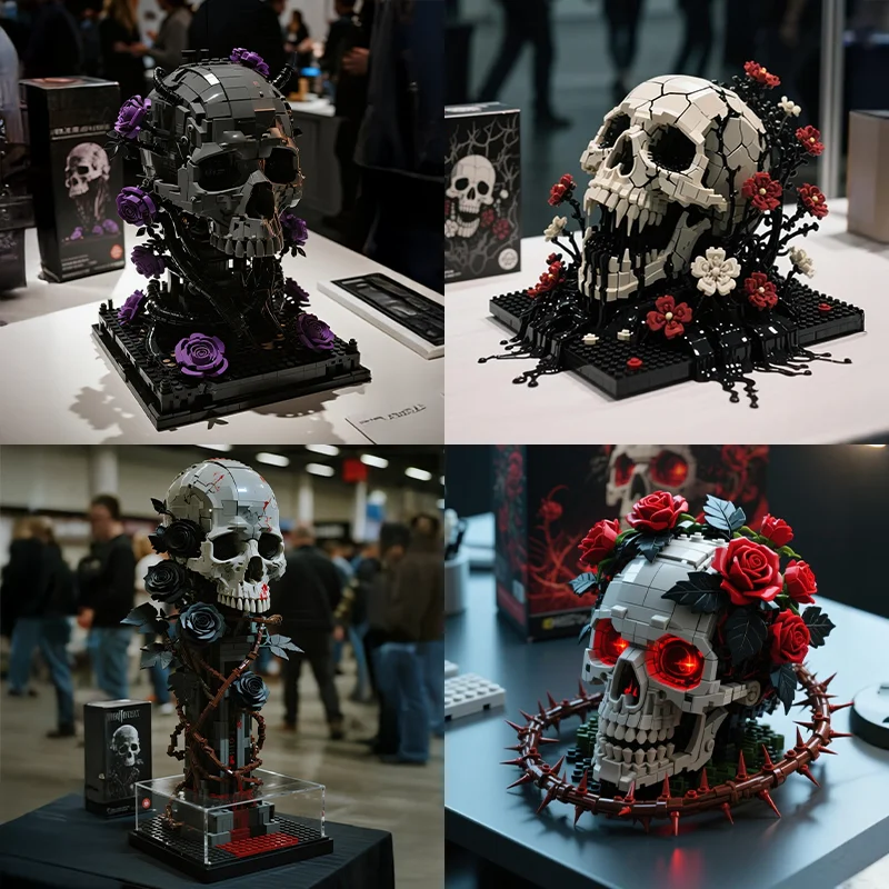 Coming Soon: The Skull with Roses – A Bold Fusion of Beauty and Darkness 🌹💀