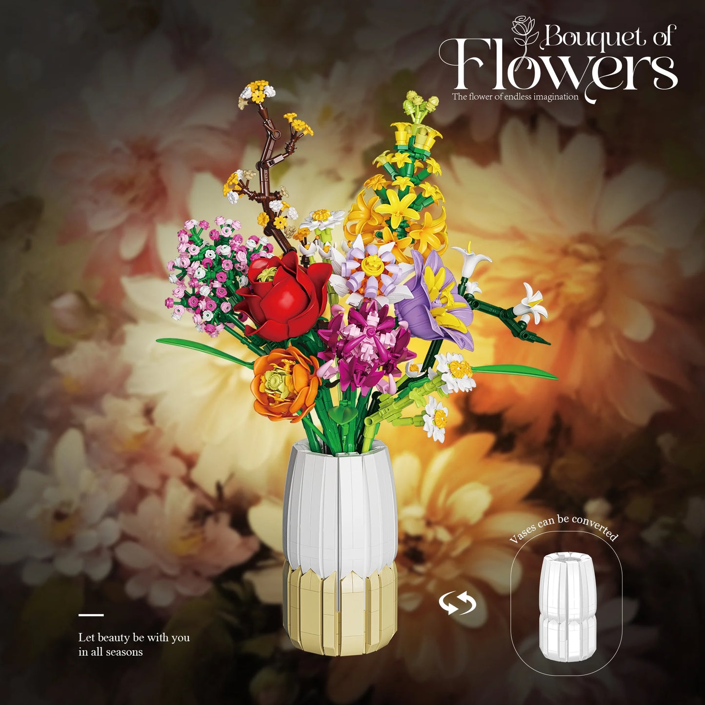 FreeTribe 11006 Bouquet of Flowers