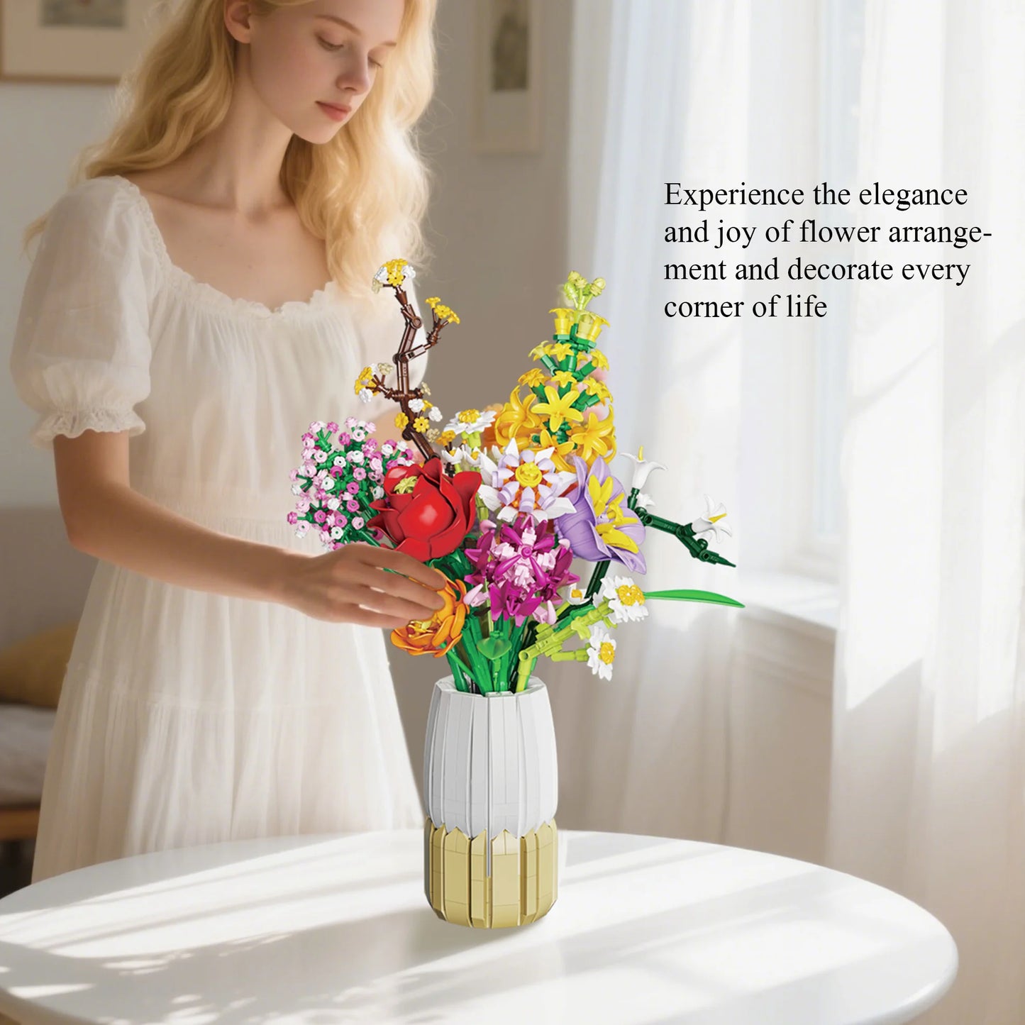 FreeTribe 11006 Bouquet of Flowers