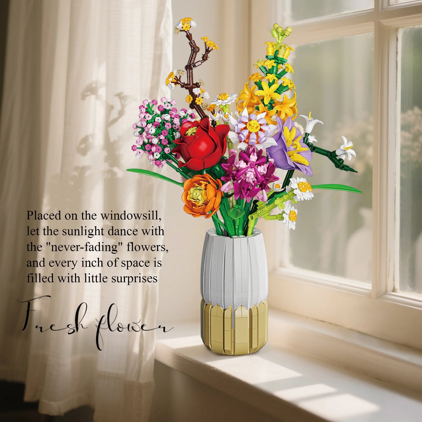 FreeTribe 11006 Bouquet of Flowers