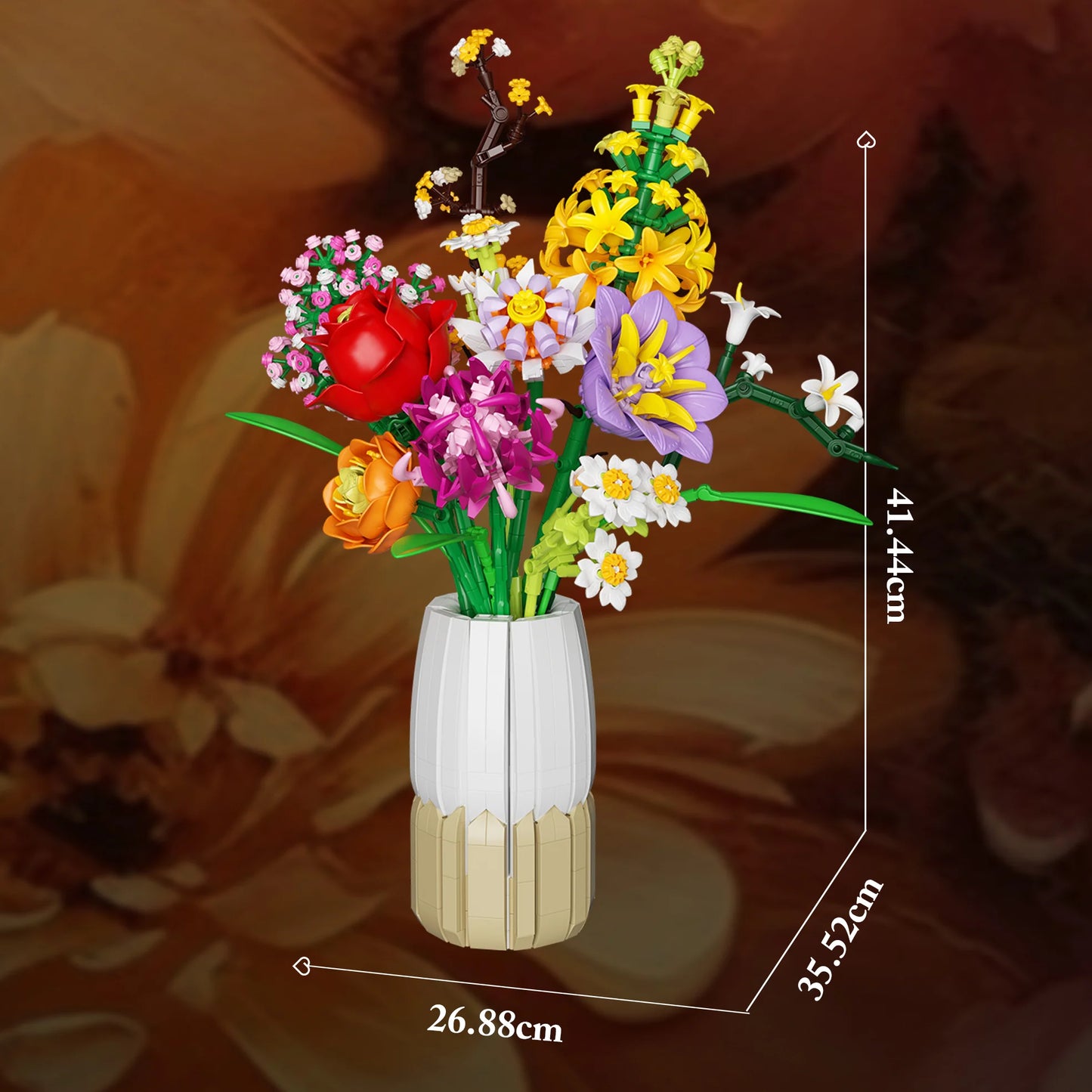 FreeTribe 11006 Bouquet of Flowers