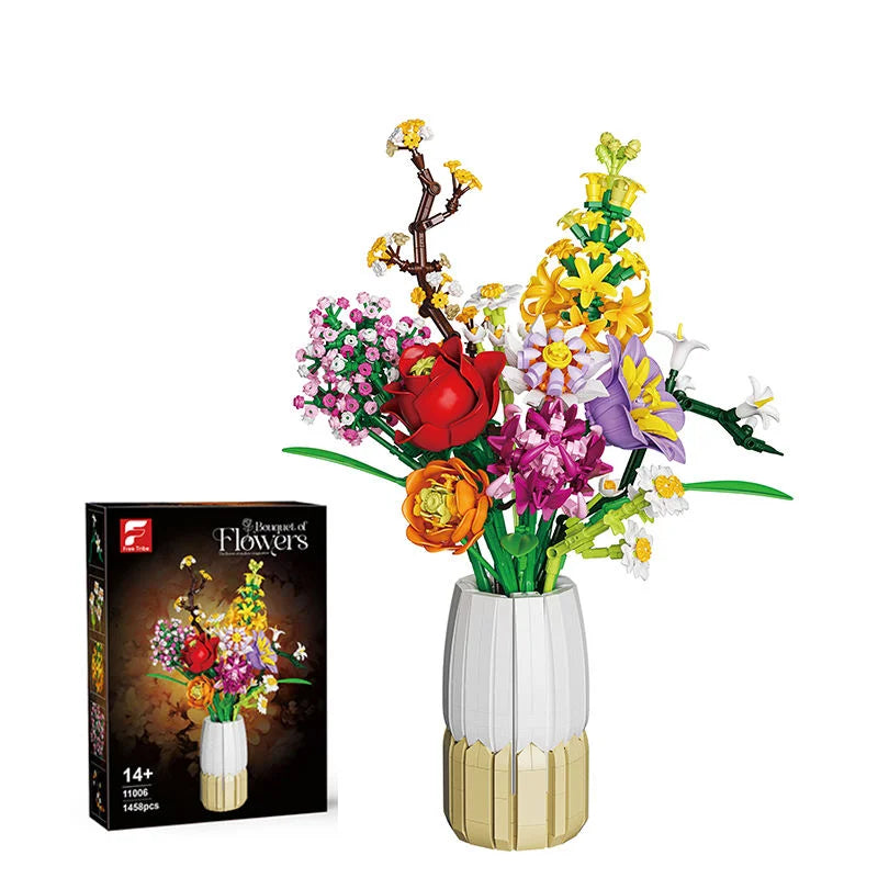 FreeTribe 11006 Bouquet of Flowers
