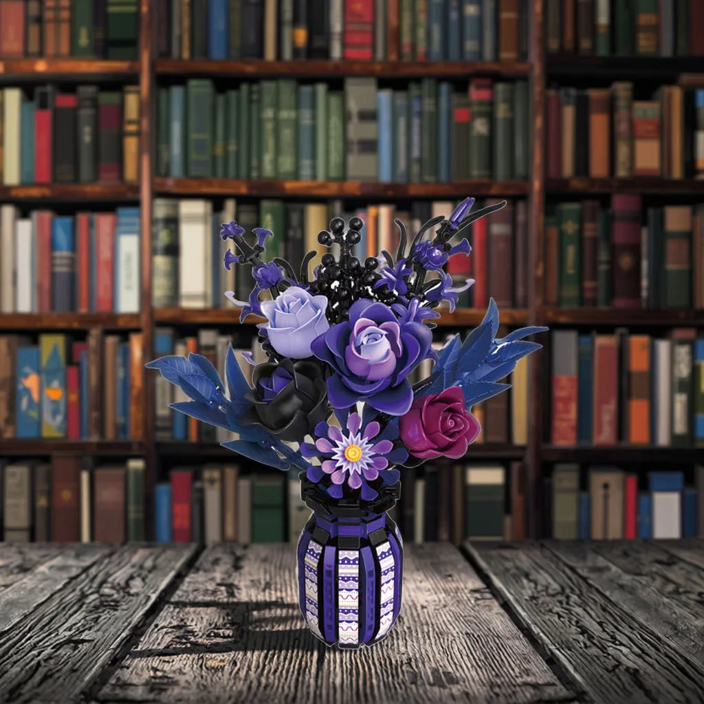 FreeTribe 11010 Gothic-style flowers