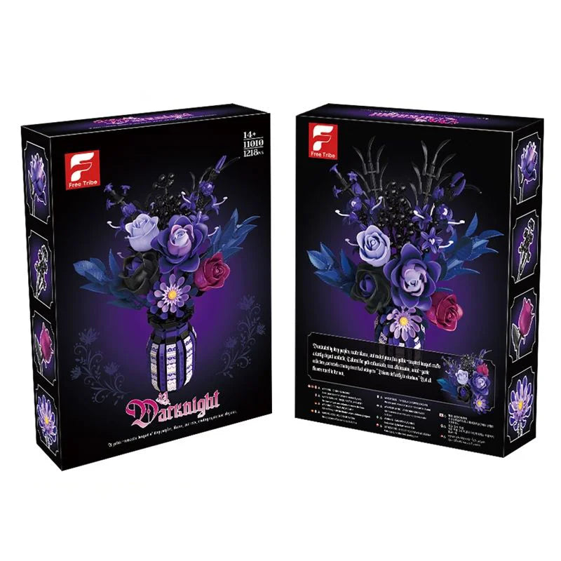 FreeTribe 11010 Gothic-style flowers