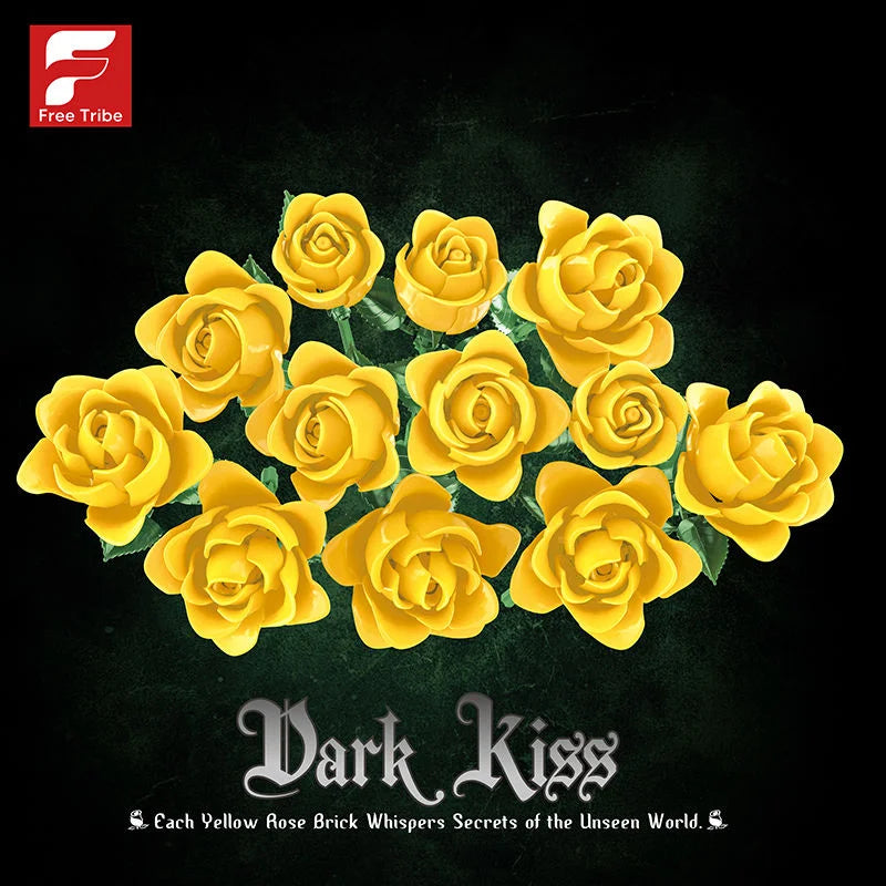 FreeTribe 11017 Yellow Rose