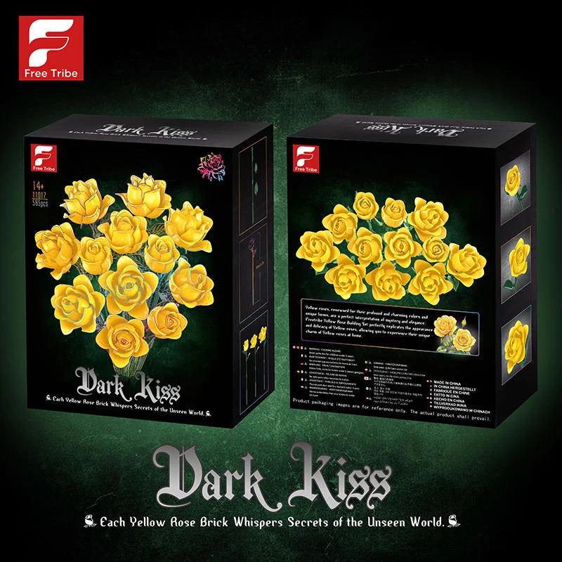 FreeTribe 11017 Yellow Rose