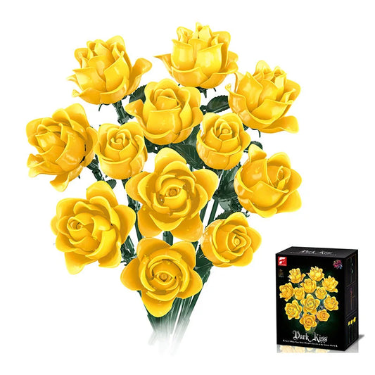 FreeTribe 11017 Yellow Rose