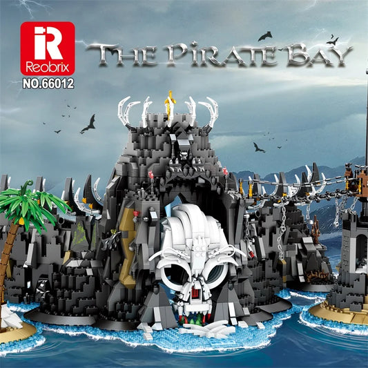 Reobrix 66012 Medieval Pirate Bay Building Set