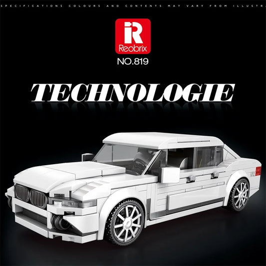 Reobrix 819 BMW M760 1:24 Scale Model Car Building Set