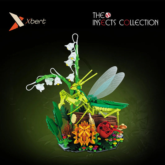 Xbert 66109 Mantis and Chrysanthemum Building Set