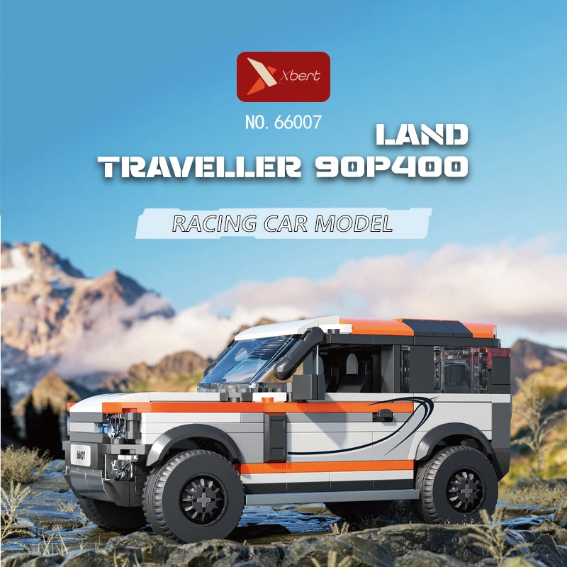 Xbert 66007 Land Traveller 90P400 Car Model Building Set