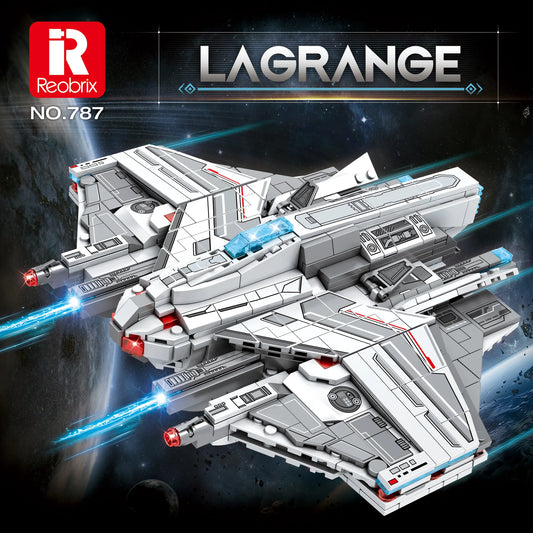Reobrix 787 MQ-25 Stingray Building Blocks Set