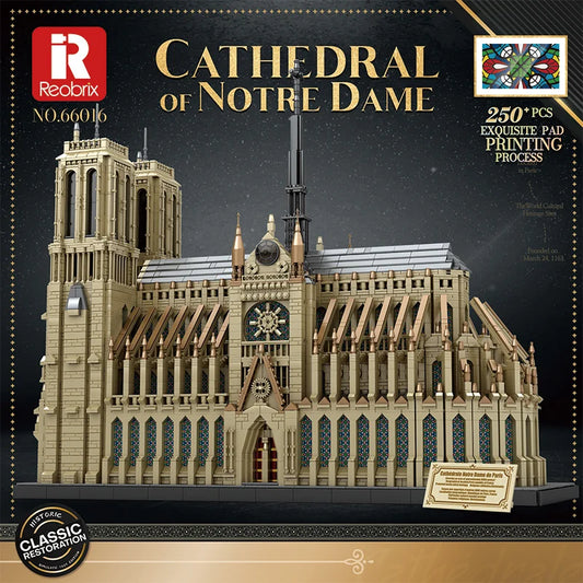 Reobrix 66016 Architecture Notre-Dame de Paris Building Set