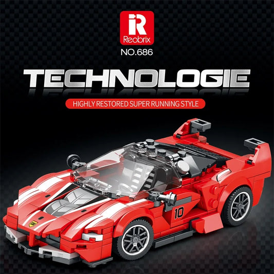 Reobrix 686 Ferrari FXX-K Toy Car Building Set