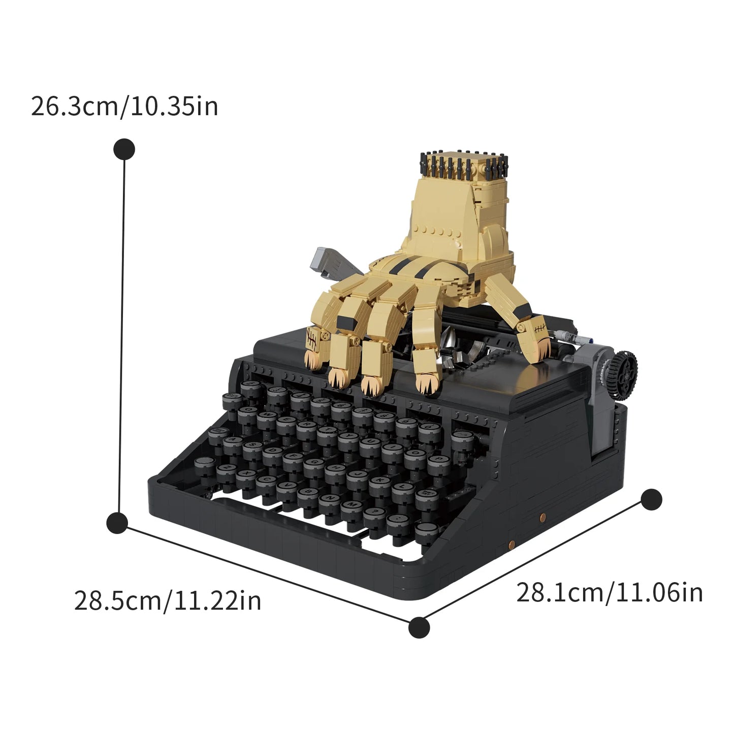 Xbert 66140 Wednesday Typewriter