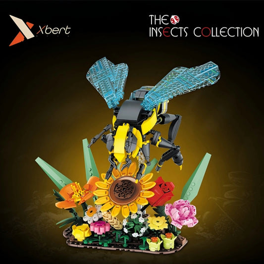Xbert 66107 Flower and Bee Building Set