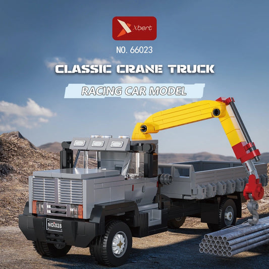 Xbert 66023 Classic Crane Truck Model Building Set