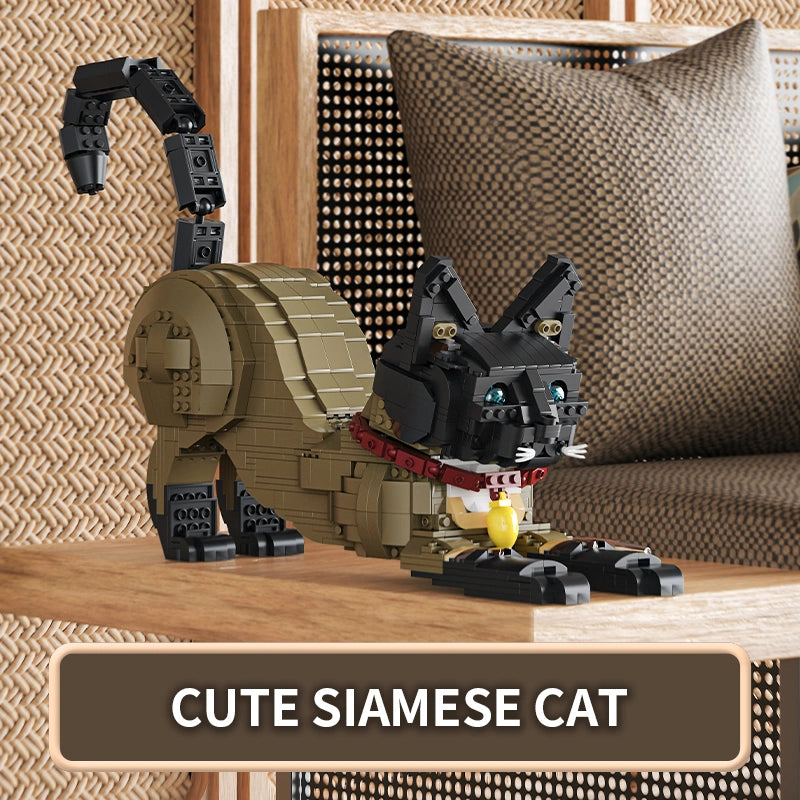 Xbert 66114 Siamese Cat Building Set