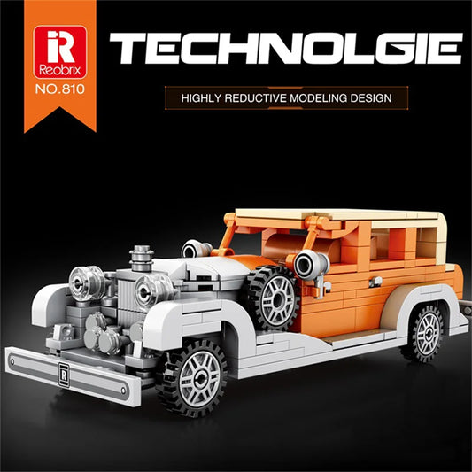 Reobrix 810 Rolls-Royce Phantom Toy Car Building Set