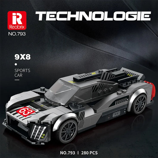 Reobrix 793 Peugeot 9X8 Toy Car Building Set