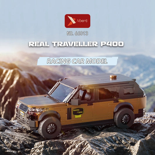 Xbert 66013 Real Traveller P400 Car Model Building Set